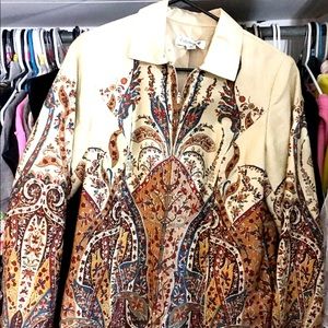 Vintage beautiful design zip up jacket